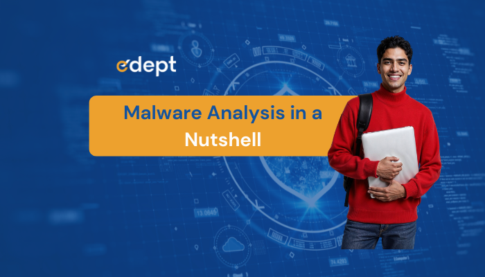 Malware analysis is the process of examining malicious software to determine its origin, functionality, and potential impact, enabling security teams to detect, mitigate, and prevent cyber threats.